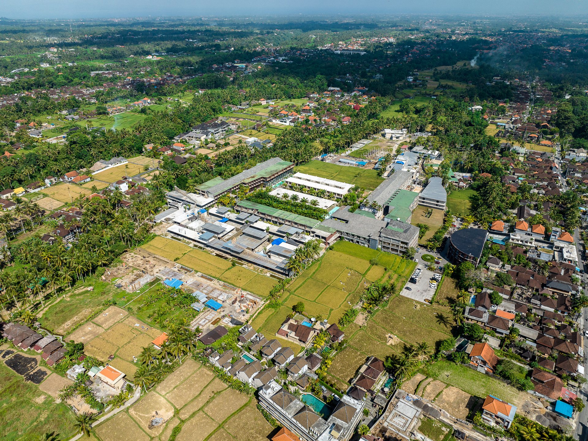 " Parq Ubud ", a development marketing itself as the "city of the future" takes shape near Ubud.