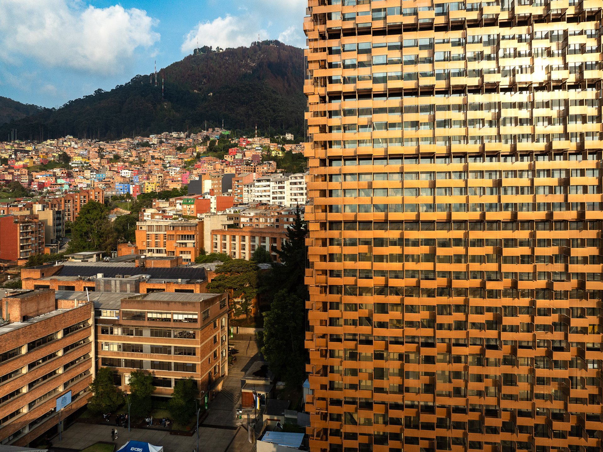 The sunset is never guaranteed in Bogotá, but when it comes it illuminates the Andes mountains perfectly.