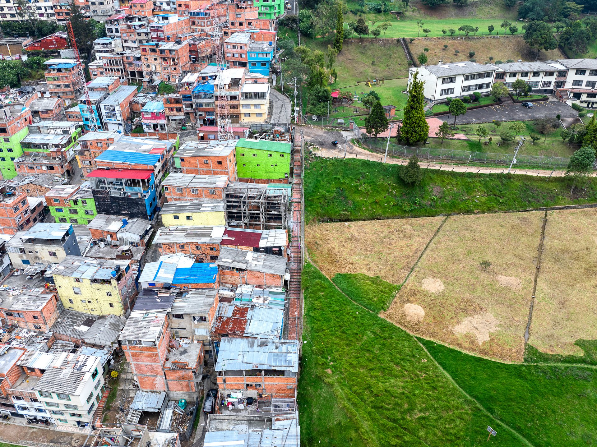 Calasanz Seminary, next to the neighborhood of Villa Del Cerro.