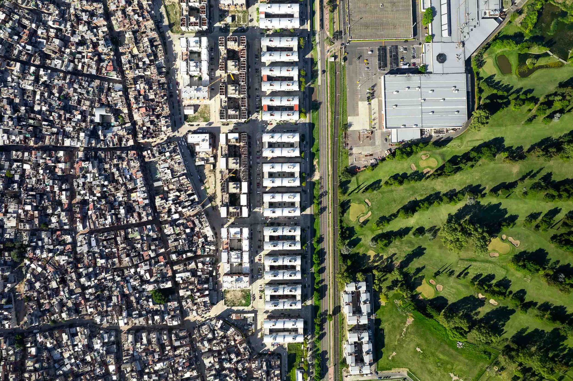 Most of Buenos Aires’ “misery villages” are located in the south of the city.