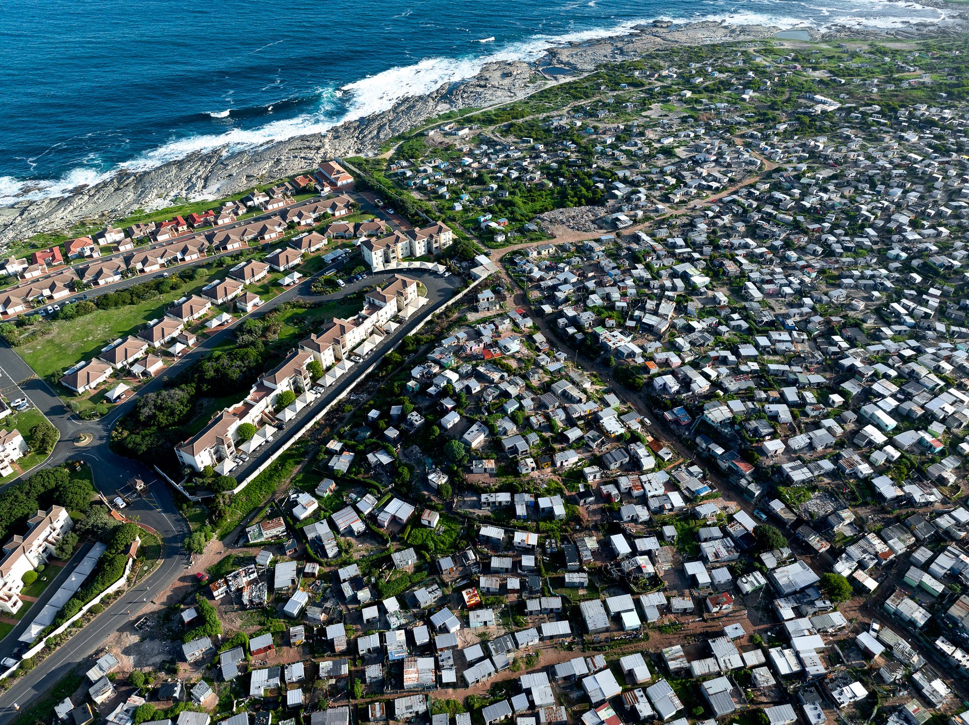 Zwelihle and Hermanus Beach Club.
