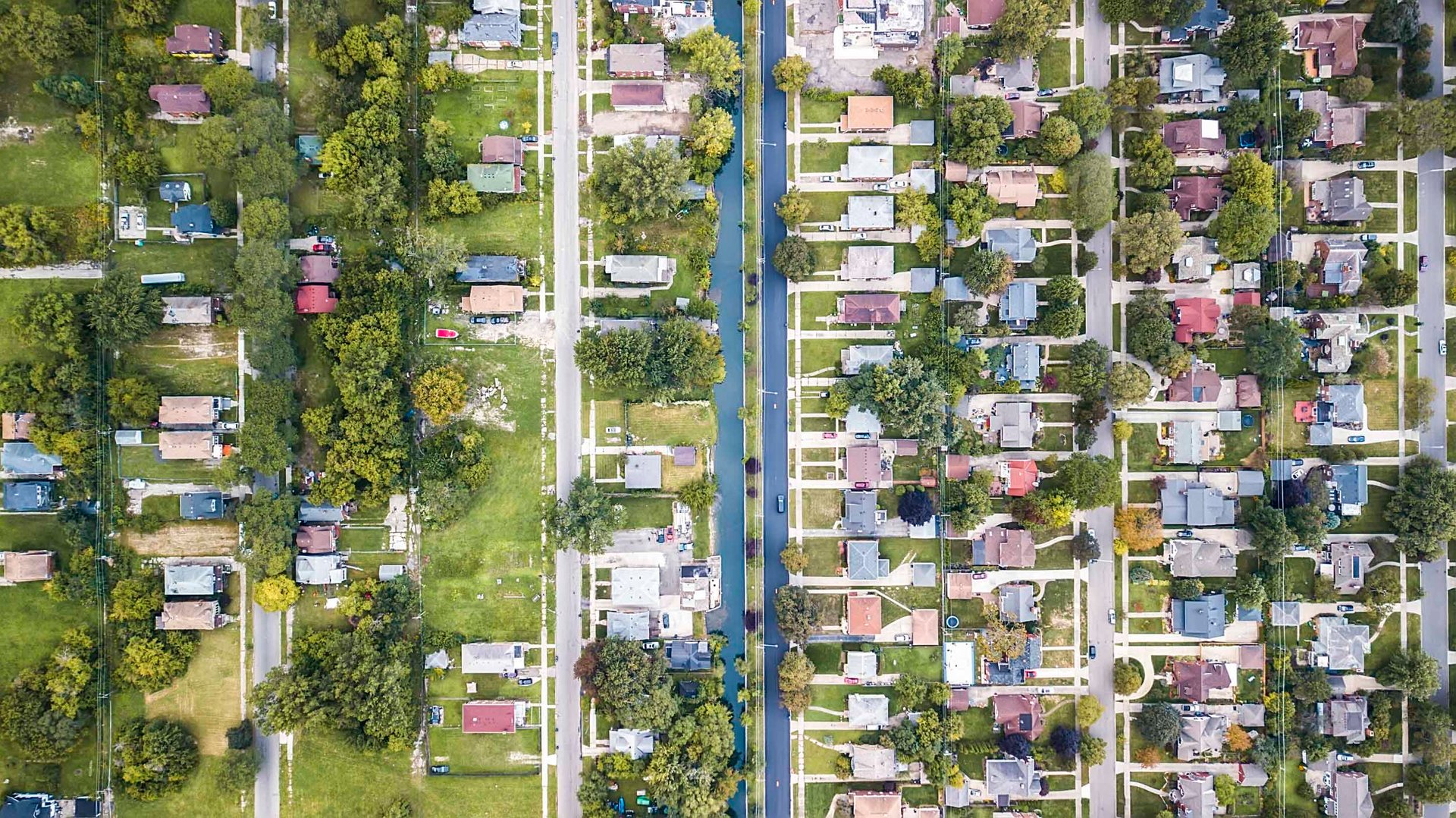 The boundary between Grosse Pointe Park and Detroit is one of the most deliberately fortified borders between an American suburb and the