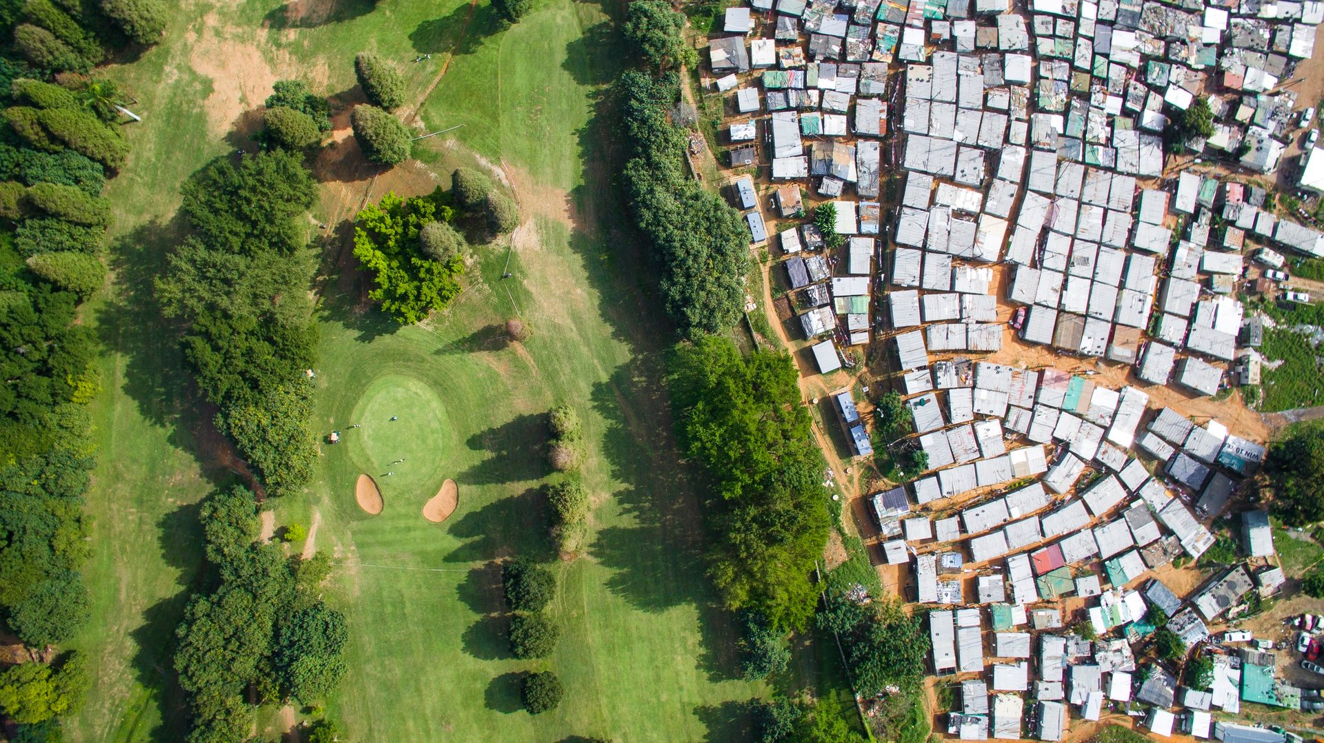 Papwa Sewgolum Golf Course in Durban, named after an apartheid-era golfer.