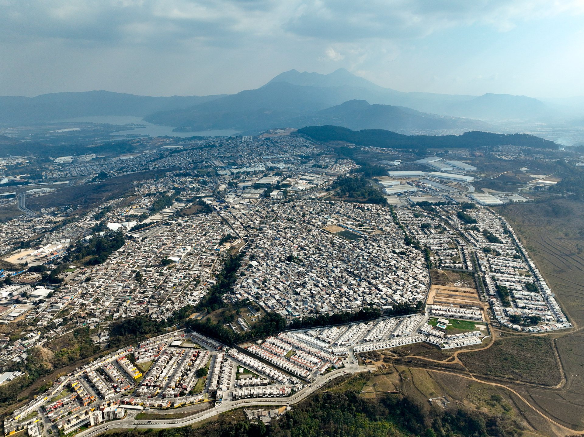 Guatemala's volcanic topography make for beautiful photos, but it also is a reminder of the immense natural forces which beset the country and create such dramatic variations in geography within Guatemala City.