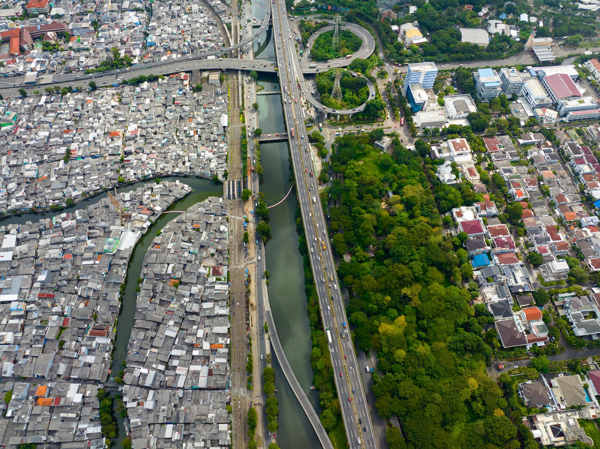 The mangrove forests in Jakarta, specifically in the northern coastal areas, serve as crucial protective barriers against coastal erosion, storm surges, and even mitigate the impact of rising sea levels.