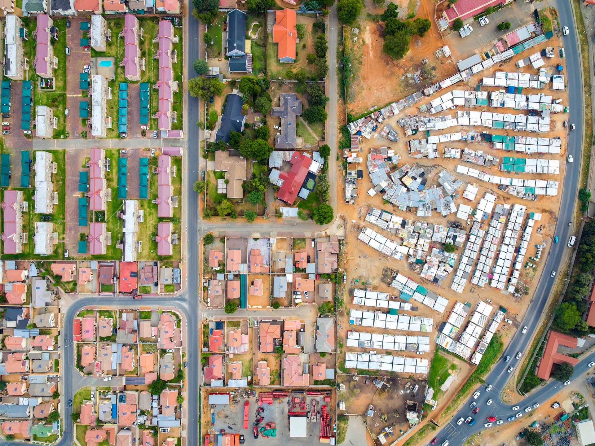 Alexandra now. Informal settlements continually adapt, change, and morph to suit their environment.
