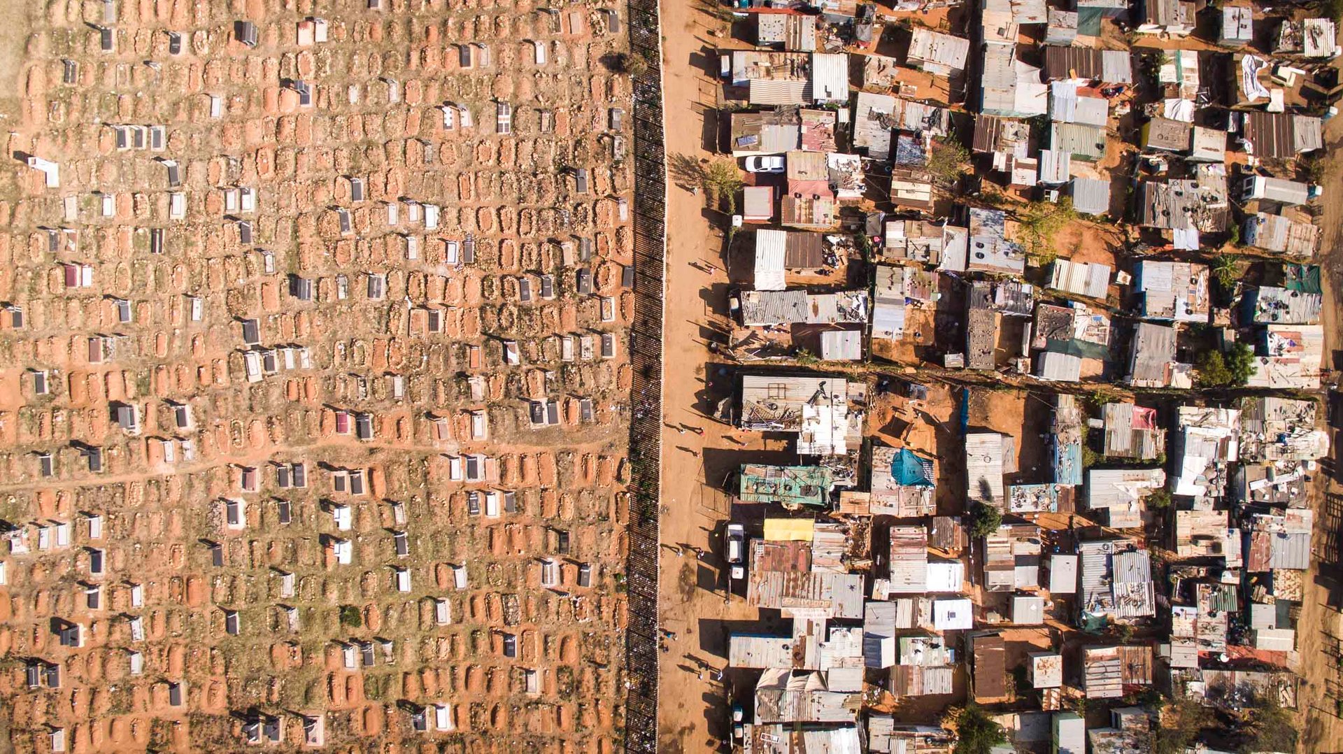Mooifontein Cemetery next to Vusimuzi, Tembisa.