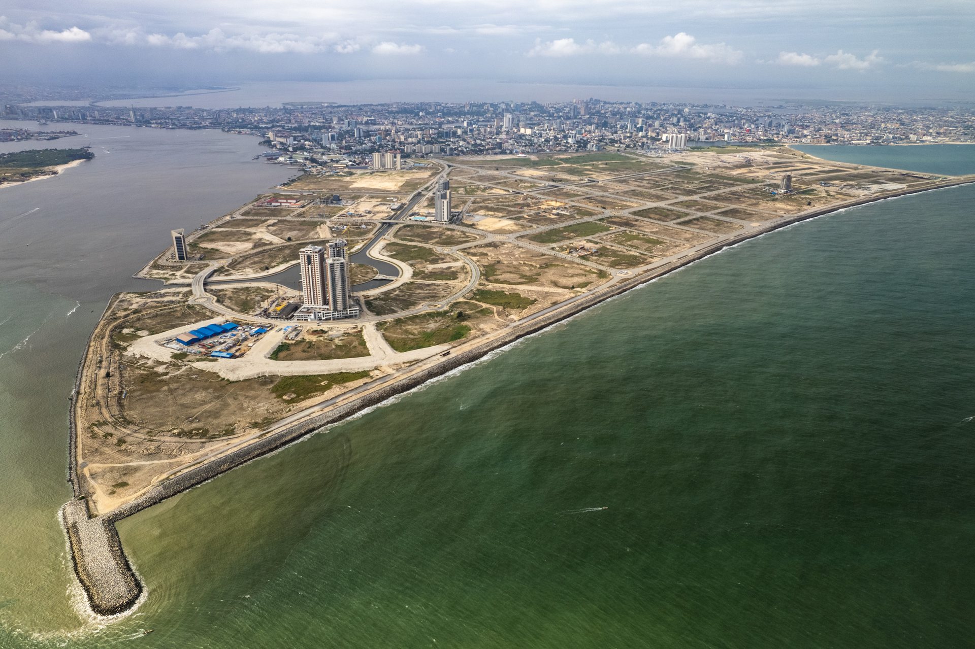 Eko Atlantic is one of the biggest development projects in Nigeria.