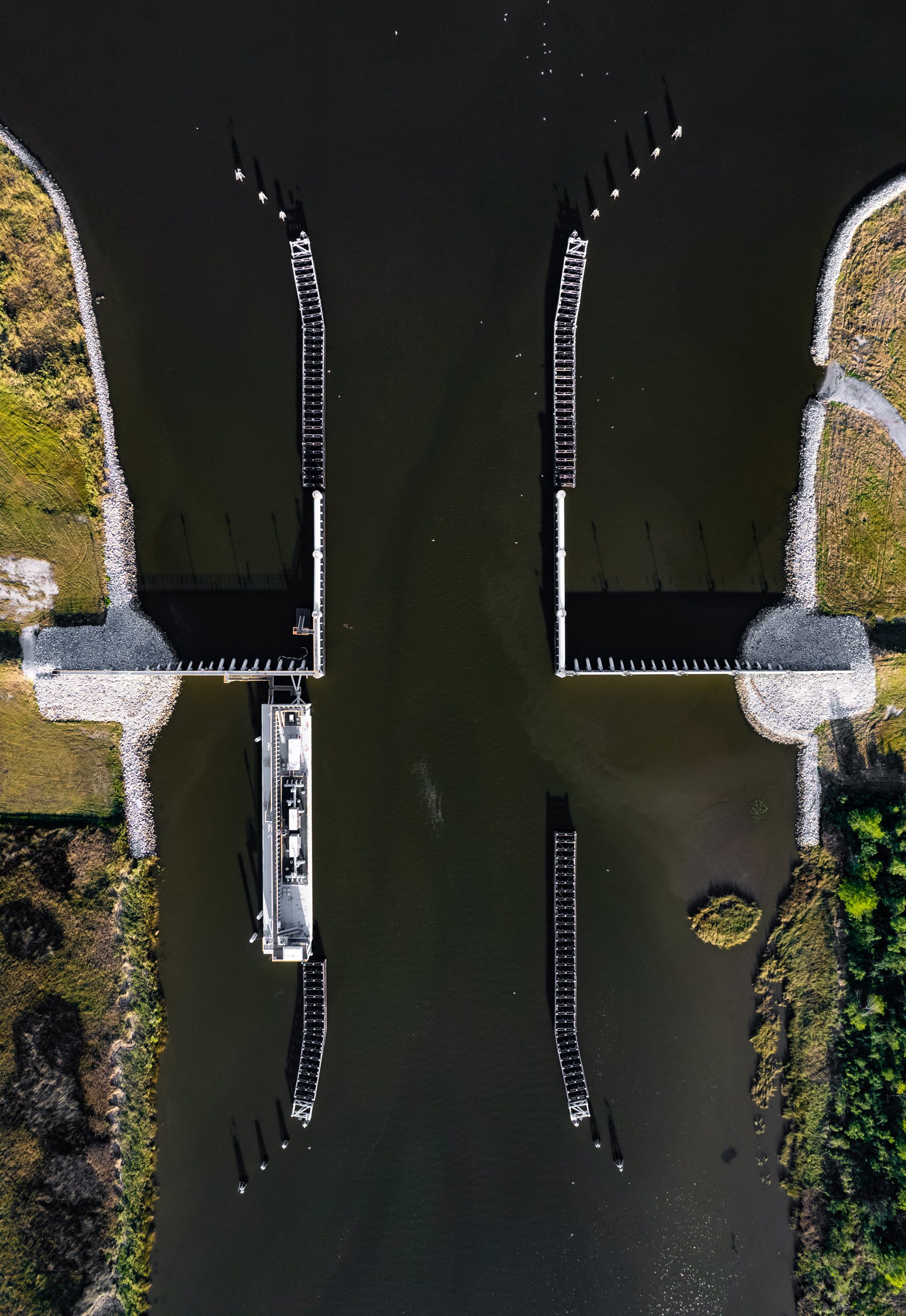 Floodgate, Houma Navigation Channel.