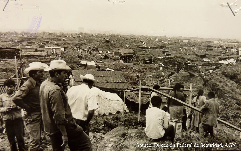 Pedregal de Santo Domingo circa 1971.