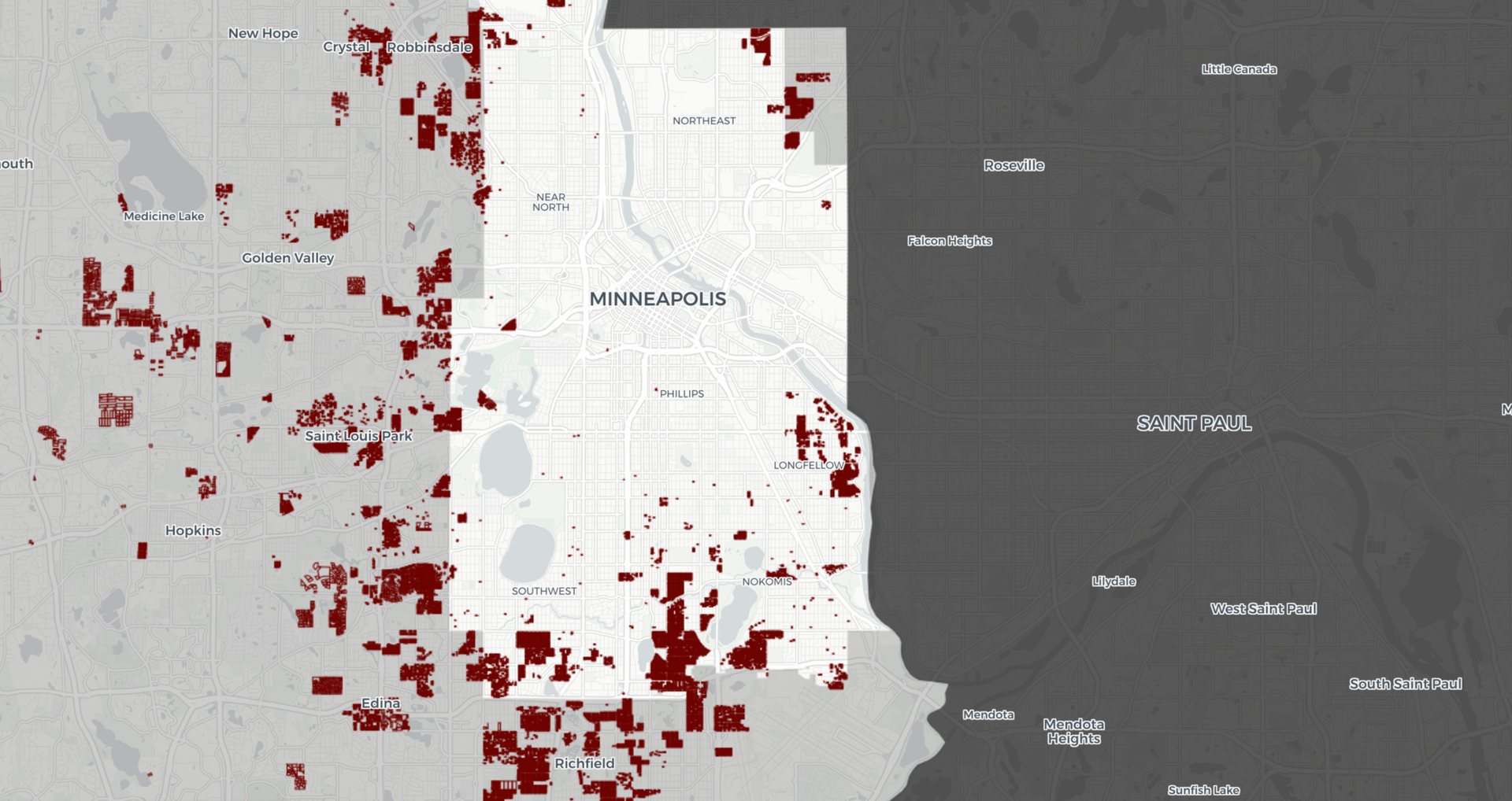 The University of Minnesota project Mapping Prejudice located hundreds of racially exclusive housing covenants in the Minneapolis area.