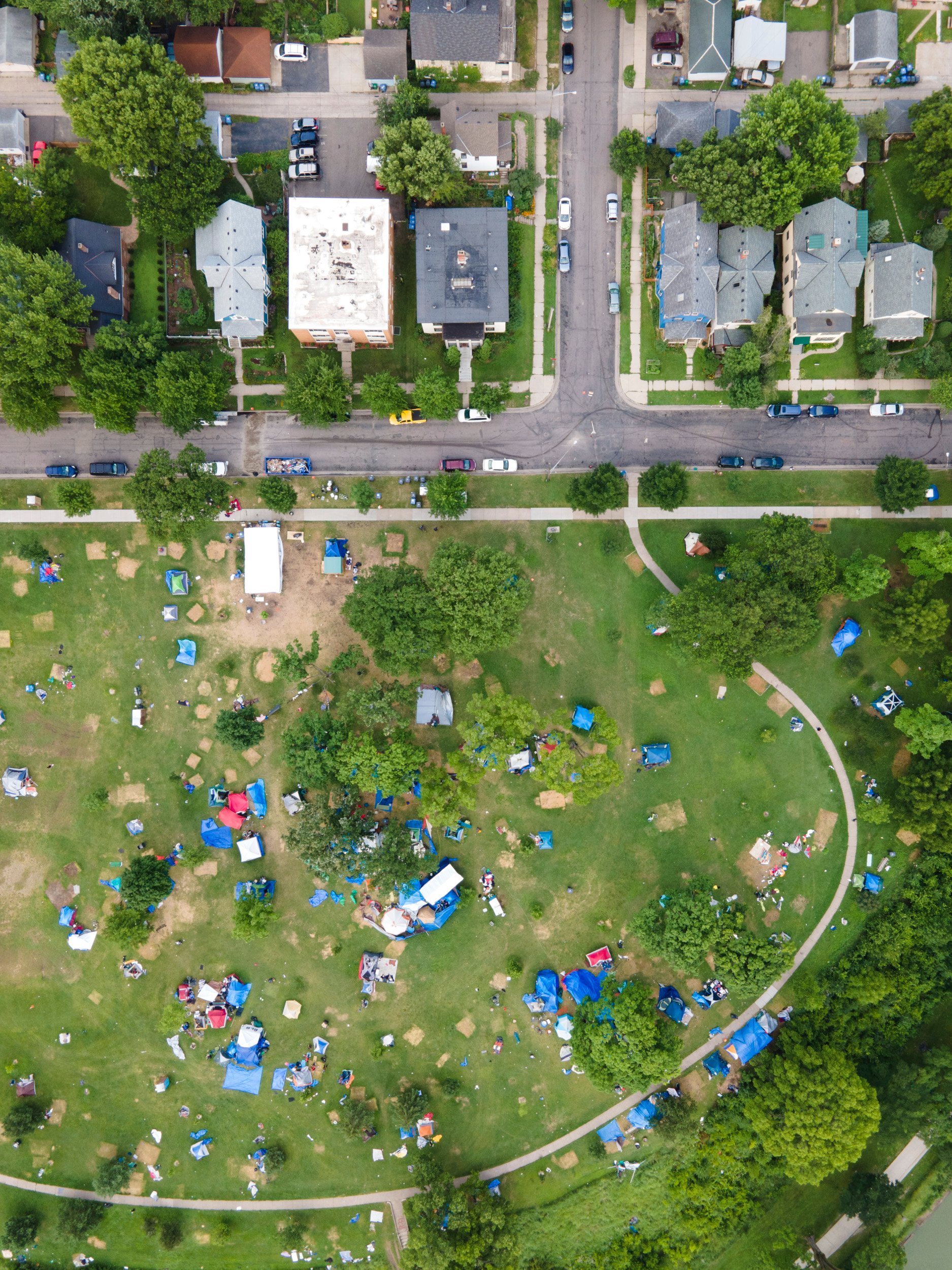 In the summer of 2020, hundreds of homeless people pitched tents in Powderhorn Park in south Minneapolis, a short walk from where George Floyd was killed that May.