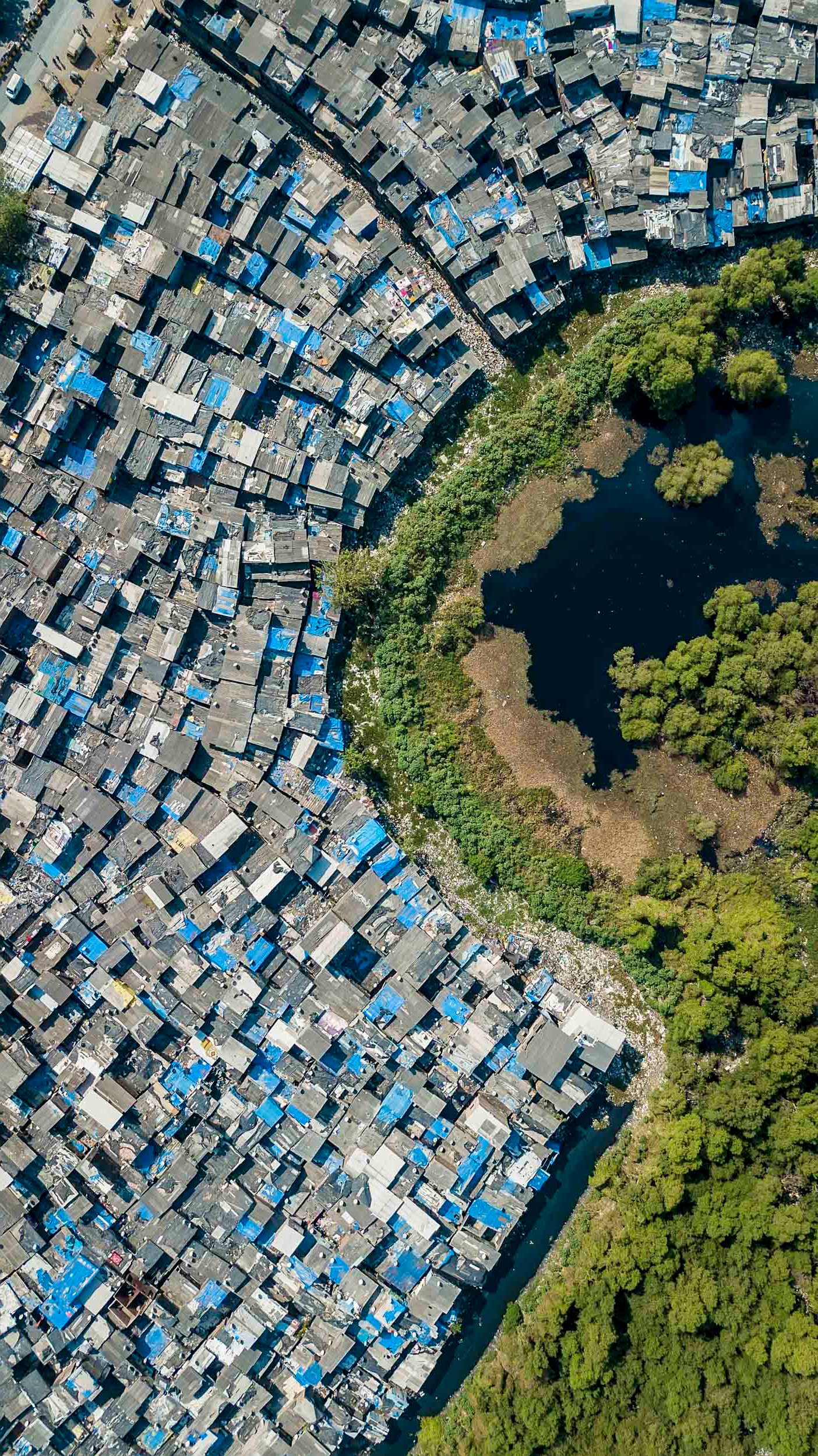 Dharavi Slum is one of the most famous slums in the world.