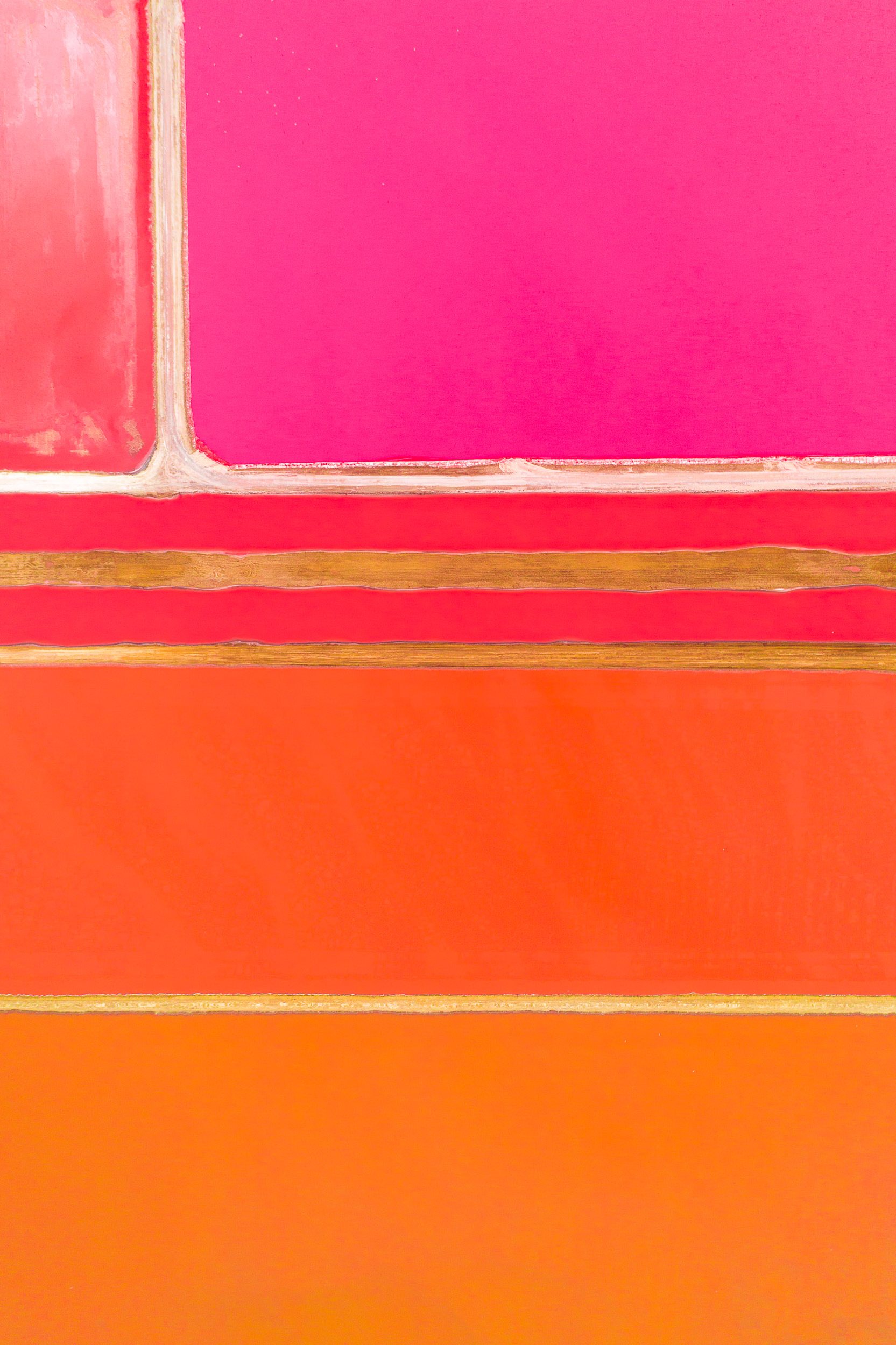 These salt ponds have differing algae levels which give them their beautiful red and orange hues.