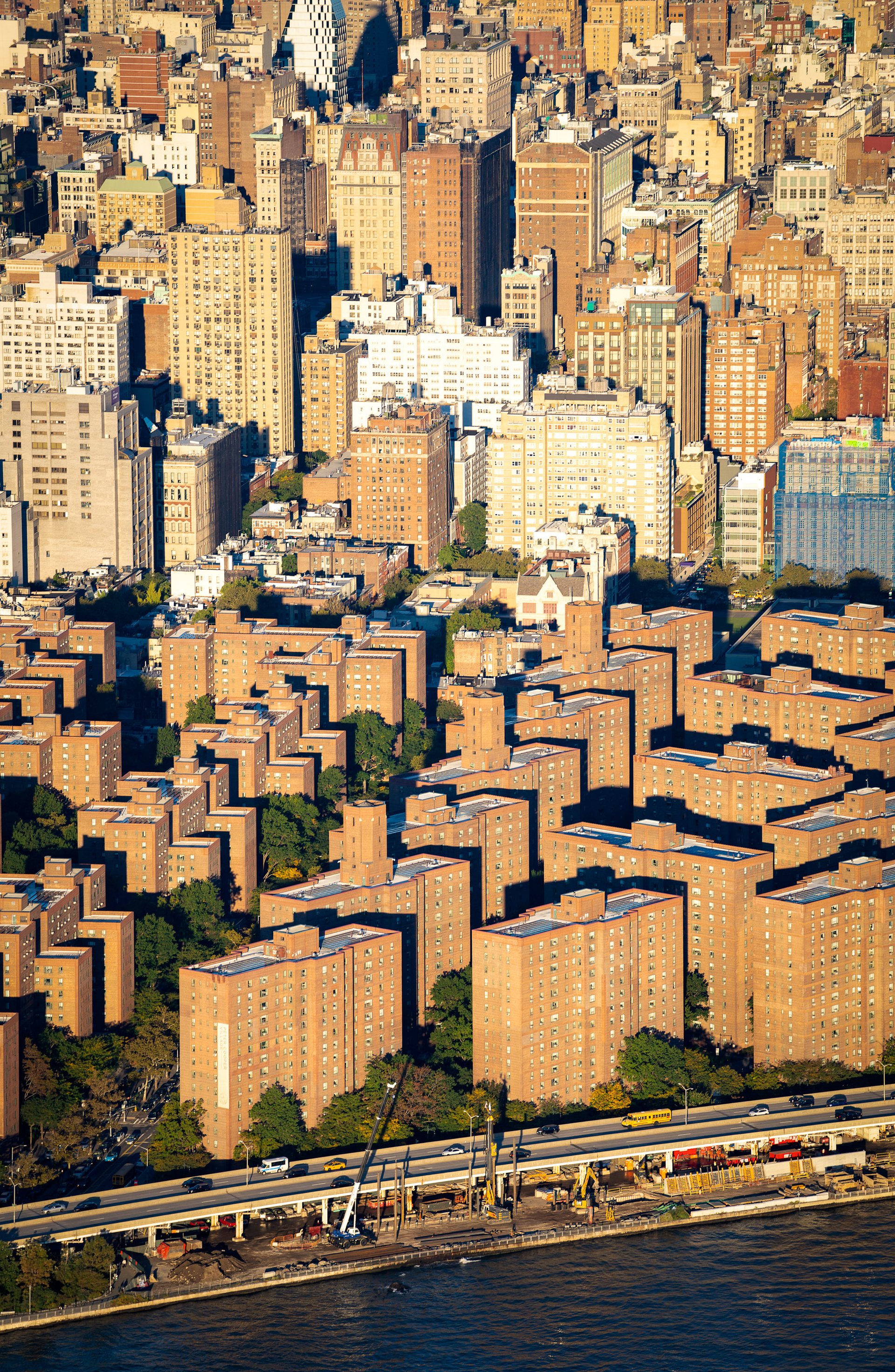 Stuyvesant Town and Peter Cooper Village, a famous private development on Manhattan's east side.