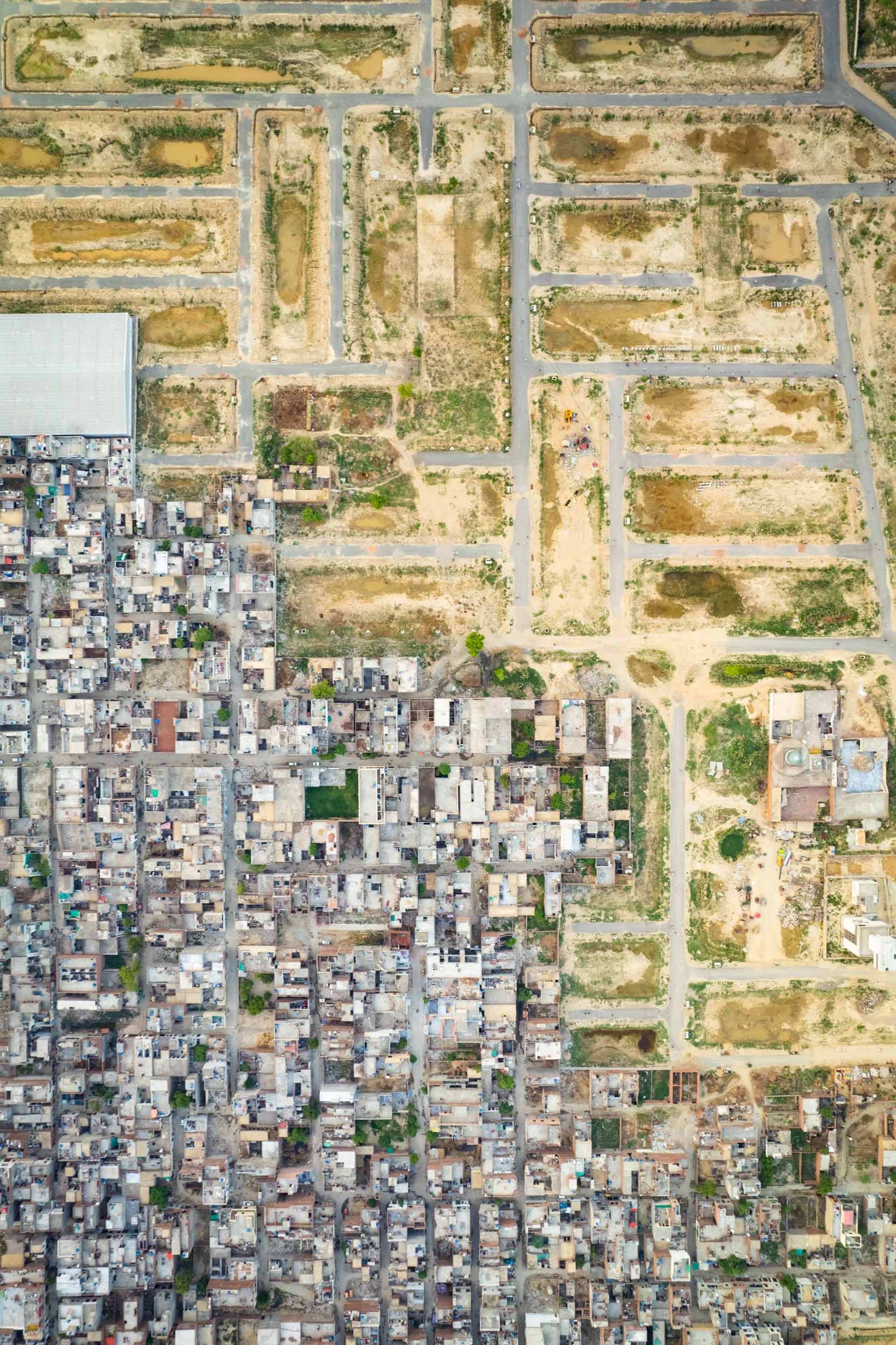 DHA development in Lahore's southeast, fitting in like a jigsaw in a relentless quest for more land.