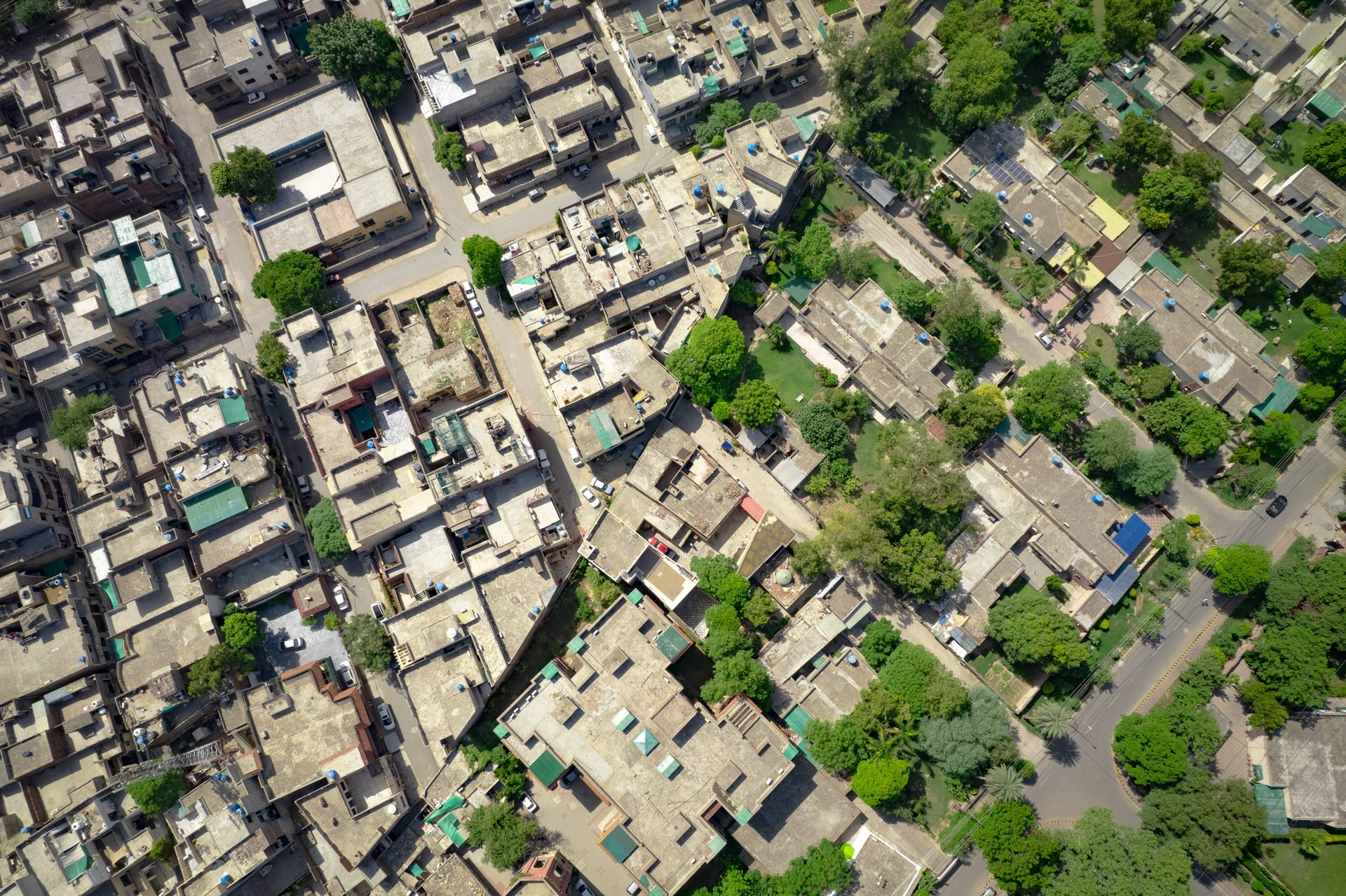 Afghan refugee camp in Islamabad.