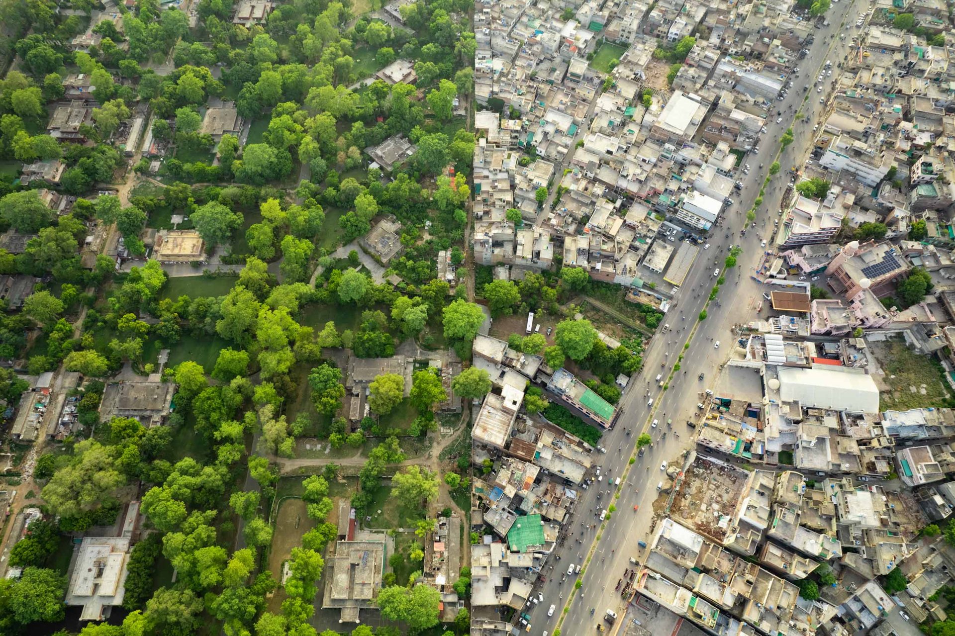 Afghan refugee camp in Islamabad.