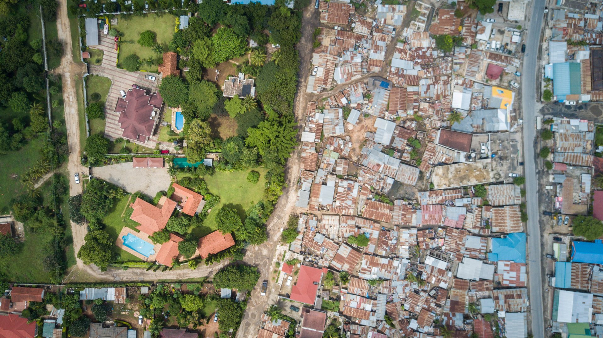 Another view of Msasani and Masaki, Dar es Salaam.